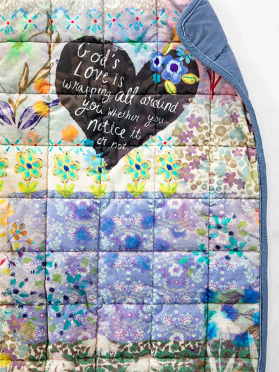 Weighted Pet or Lap Blanket - God's Love-view 1