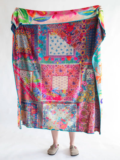 Reversible Cozy Throw Blanket - Let Them Nap-view 2