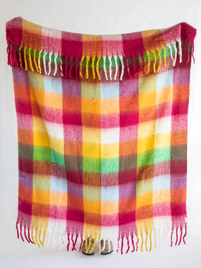 Cuddle Up Throw Blanket - Rainbow-view 2