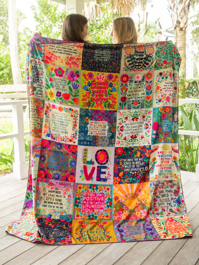 XL Double-Sided Cozy Blanket - Best of Chirps-view 1