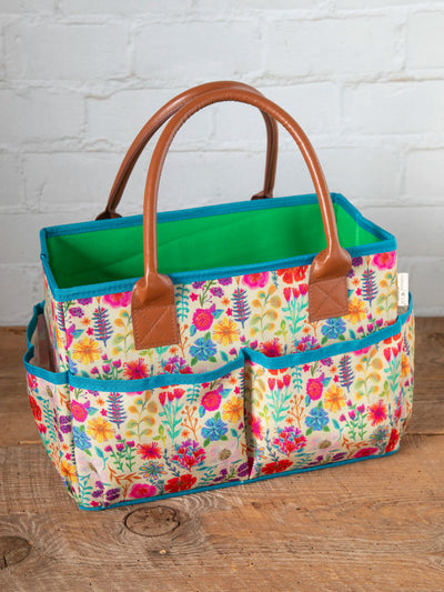 Mimi Utility Tote - Rainbow Garden Cream-view 2