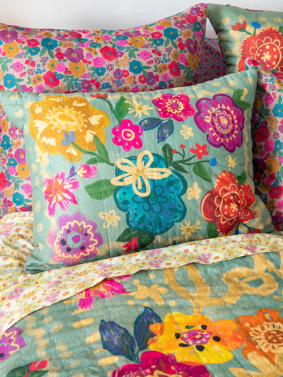Bungalow Reversible Shams, Set of 2 - Love Is The Answer-view 2