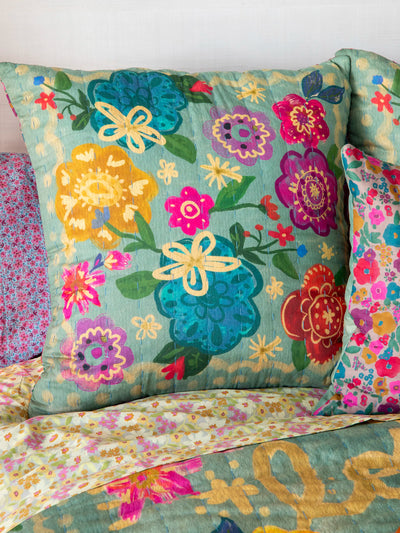 Bungalow Reversible Euro Sham - Love Is The Answer-view 2