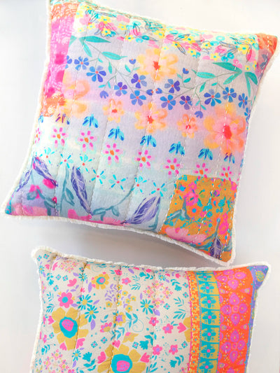 Live Happy Reversible Euro Sham-view 1