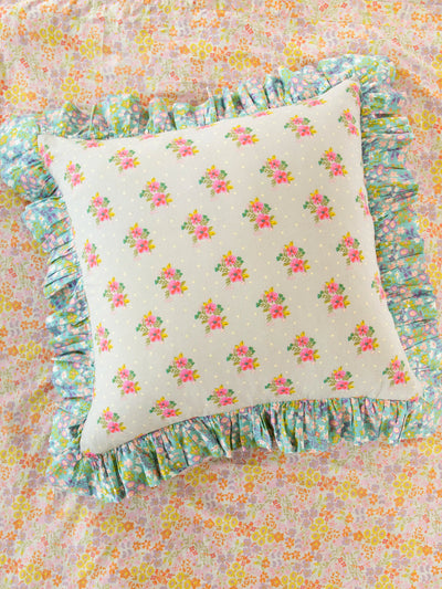 Ruffle Reversible Euro Sham - Nora-view 1