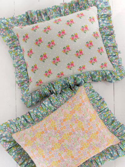 Ruffle Reversible Shams, Set of 2 - Nora-view 1