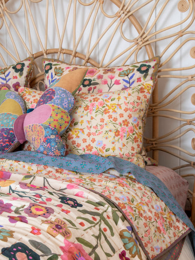 Bungalow Euro Sham|Artsy Floral-view 2