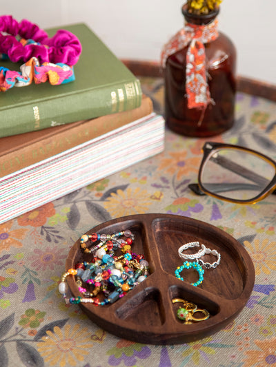 Peace Sign Trinket Dish-view 2