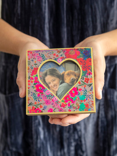 Mini Heart Picture Frame-view 1