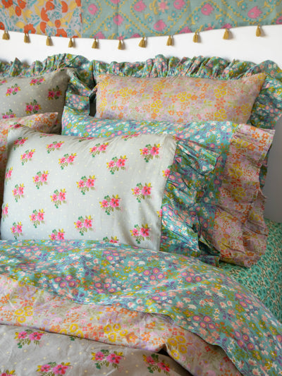 Ruffle Reversible Duvet Cover - Nora-view 2