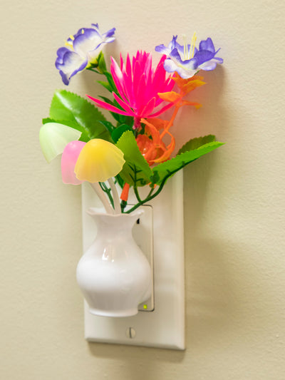 LED Night Light - Floral Multi-view 2