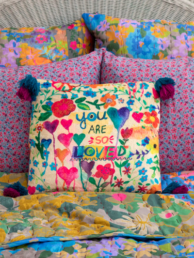 Double-Sided Cozy Throw Pillow - You Are So Loved-view 2