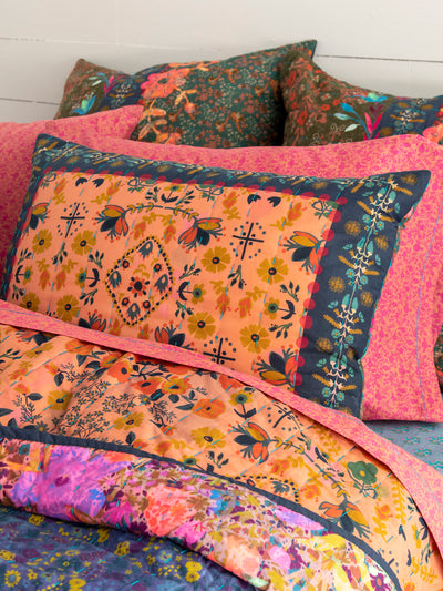 Bungalow Shams|Vintage Patchwork-view 2