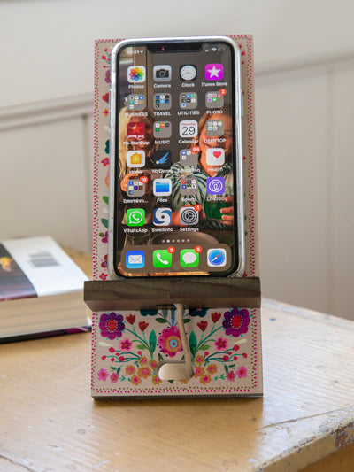 Phone Stand|Folk Flower-view 2